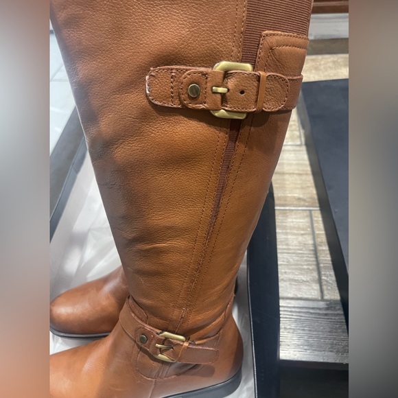 NEW Naturalizer Casual Jean Leather Riding Boots NEW 🤎 - Picture 7 of 9
